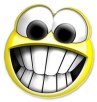 Smiley grinsen
